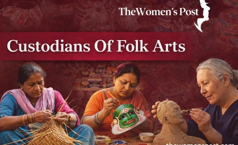 Women As Custodians Of Folk Arts: Embroidery, Weaving, Pottery, And Ritual Performance In Different Cultures