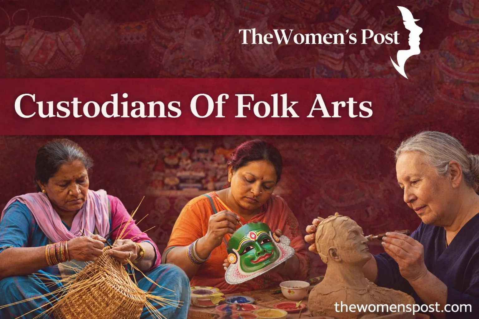 Women As Custodians Of Folk Arts: Embroidery, Weaving, Pottery, And Ritual Performance In Different Cultures