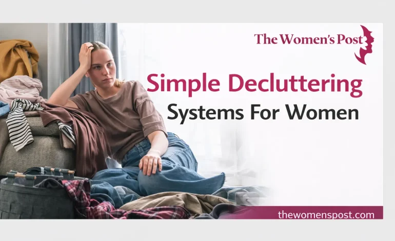 Simple Decluttering Systems That Help Women Cut Stress And Boost Productivity At Home