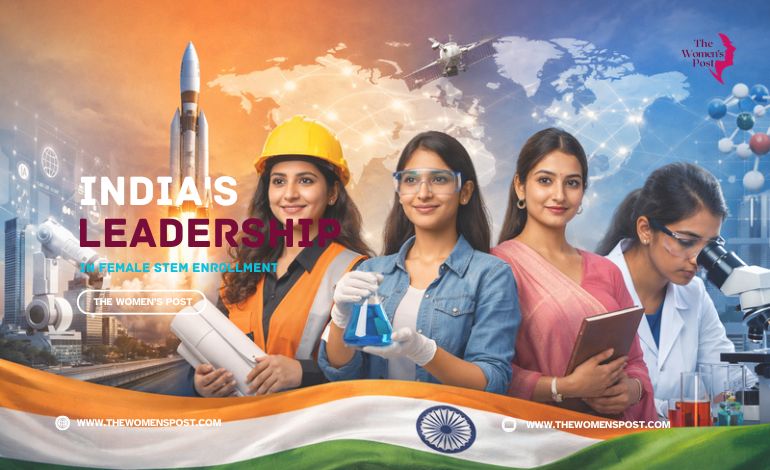 India’s Leadership In Global Female STEM Enrollment