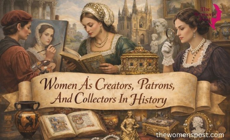 Women As Creators, Patrons, And Collectors In History