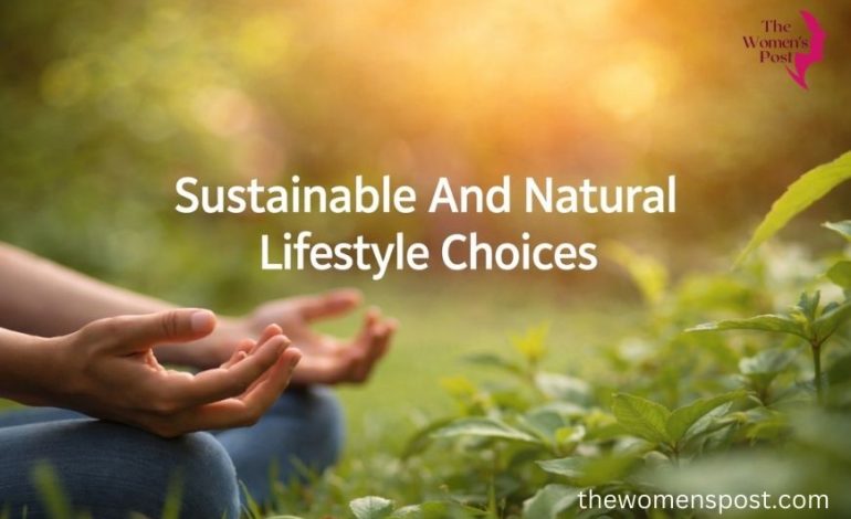 Sustainable And Natural Lifestyle Choices