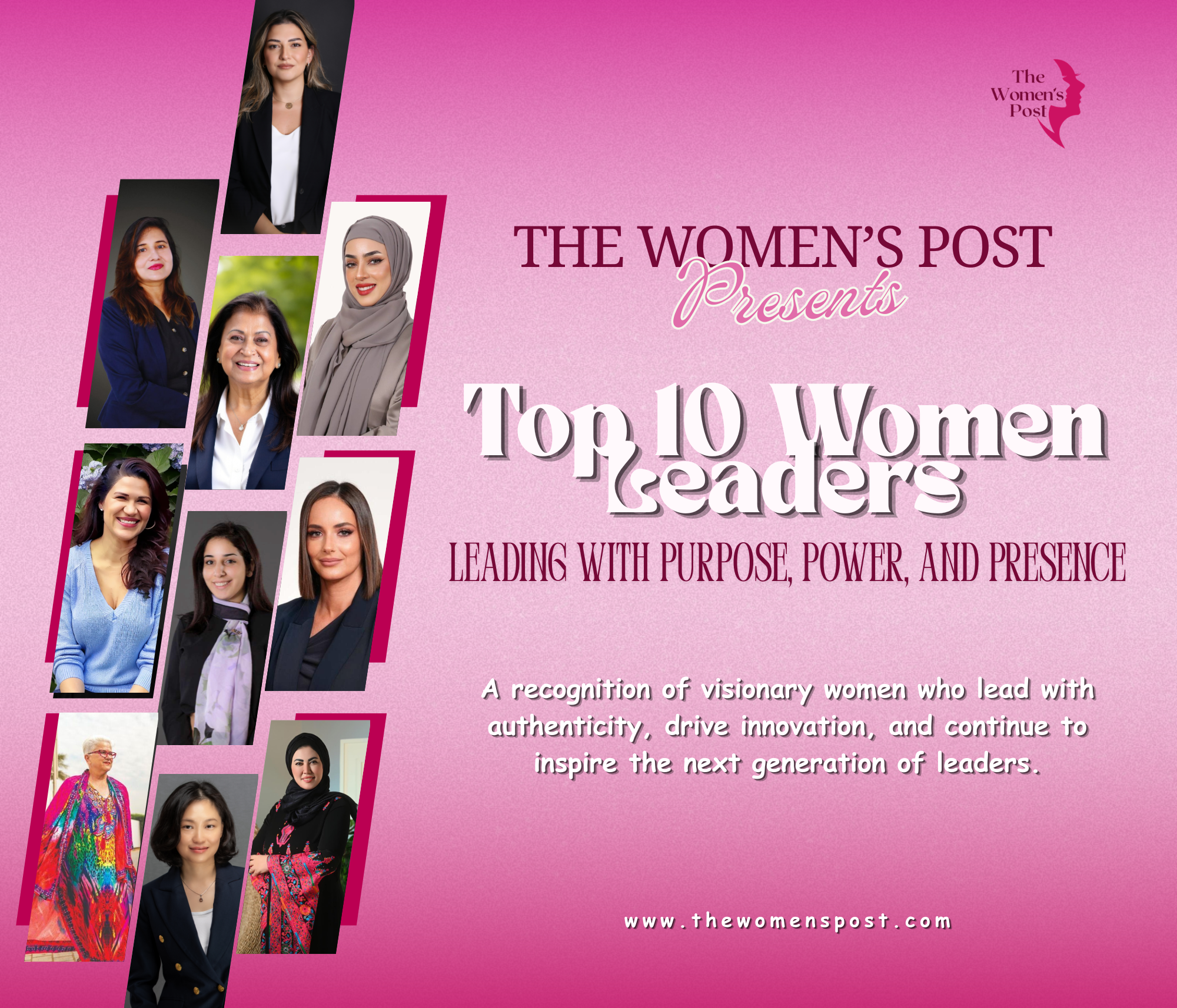 Top 10 Women Leaders | Leading with Purpose, Power, and Presence​